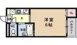 大阪府大阪市西淀川区御幣島2丁目【マンション】の間取り