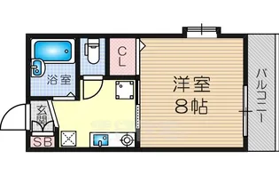 ワールドハイツ【2階】の間取り