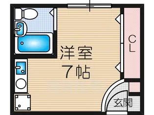 塚本パンション【105号室】の間取り