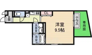 ポットマム【2階】の間取り