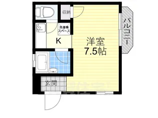 Live Space 十三【3階】の間取り