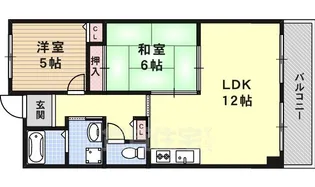 エスポワール【2階】の間取り