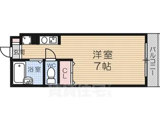 1Rの間取り画像