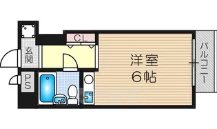 アメニティ塚本公園【7階】の間取り