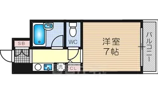 シンセリティ野中【4階】の間取り