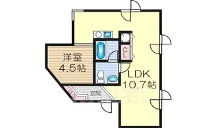 新大阪GHビル【8階】の間取り