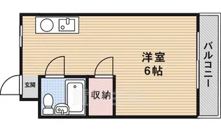 サンリット新大阪【4階】の間取り