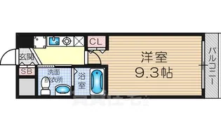 GROOVE千船駅前【5階】の間取り