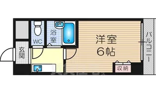 ディザイア新大阪【3階】の間取り