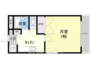 メゾン小百合園【1階】の間取り