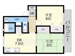 エトワールM【2階】の間取り