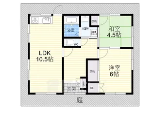 兵庫県西宮市段上町2丁目【一戸建】の間取り