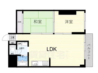 西宮ルモン【2階】の間取り