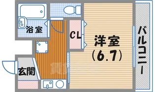 ドム北口【1階】の間取り