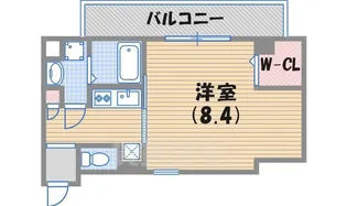 ドルチェ東甲子園【3階】の間取り