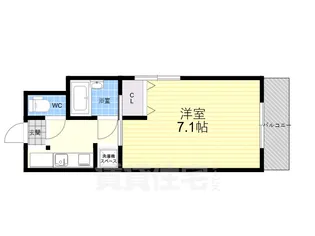 エルヴィゴール西宮北口【3階】の間取り
