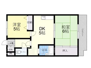 フローレンス西宮1【1階】の間取り