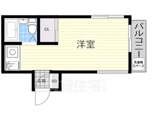 メゾンモナムール【2階】の間取り