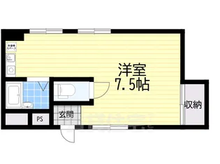 ルビア西宮【3階】の間取り