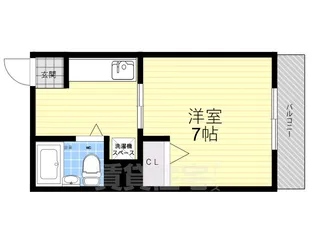 トールウッドC【2階】の間取り