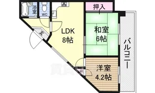 コーポフェニックス【5階】の間取り