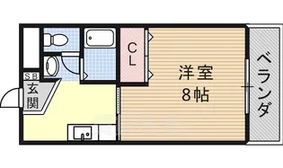 ホーメスト北原T.M【3階】の間取り