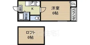愛知県名古屋市昭和区神村町1丁目【アパート】の間取り