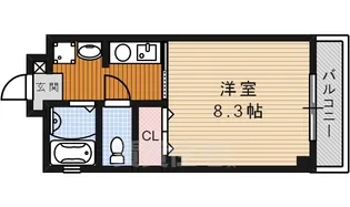 アビテイケダ【3階】の間取り