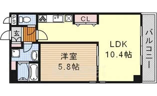 愛知県名古屋市千種区城木町1丁目【マンション】の間取り