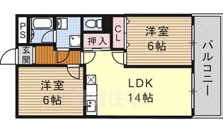 瑞和ビル【2階】の間取り