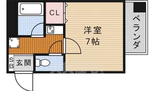 WEST1【4階】の間取り