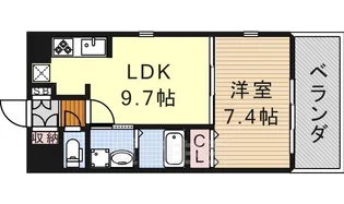 nextage sakurayama【7階】の間取り
