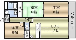 愛知県名古屋市昭和区北山町2丁目【マンション】の間取り