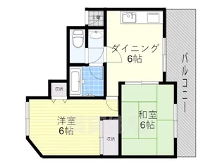 田原ビル【4階】の間取り