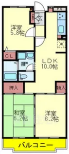 リヴィエール園田【1階】の間取り
