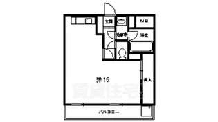 コンフィメゾン中山寺【3階】の間取り