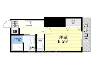 エクセル新伊丹【5階】の間取り