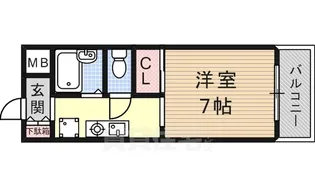 リバティ稲野【3階】の間取り