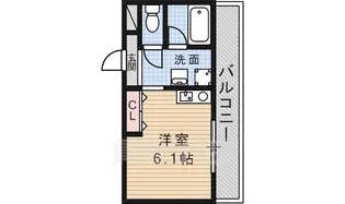 デューN・H新伊丹【2階】の間取り