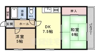ハイツM&M【1階】の間取り