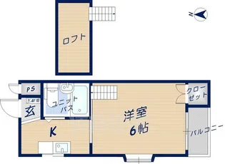 VIVRE18【2階】の間取り