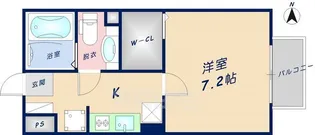 エムセジュール【1階】の間取り