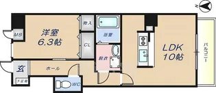 グリンデルワルト【5階】の間取り