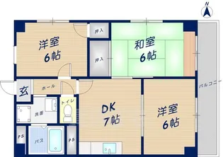 オクトステージビル【3階】の間取り