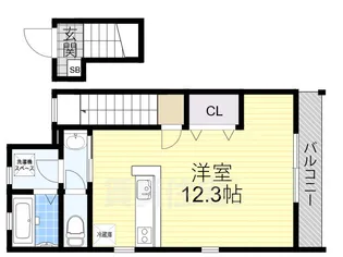 グレースヴィラ【2階】の間取り