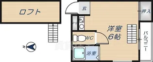 フォンタルファイブ【1階】の間取り