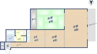 ゆきみマンション【3階】の間取り