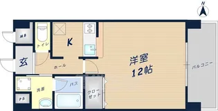 ジュネス花園【6階】の間取り