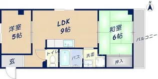 M’プラザ菱江【301号室】の間取り