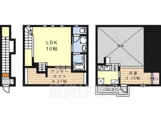 Feliz【2階】の間取り